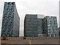 New office blocks at North Greenwich