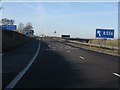 M6 Motorway - northbound exit slip road, junction 19