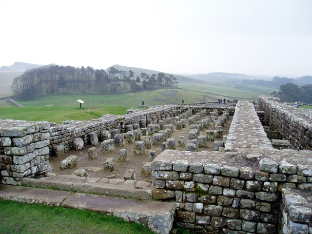 Housesteads Roman Fort © Graham Hogg cc-by-sa/2.0 :: Geograph Britain ...