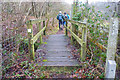 Footbridge on Footpath