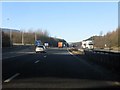 M54 Motorway - junction 5 exit slip road, westbound