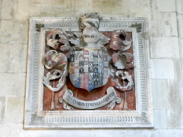Coat of arms, St John the Baptist Church