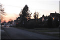 Station Road, Balsall Common CV7, dusk