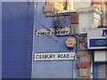 Old enamel sign, Cissbury Road N15