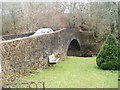 Side view of Sirhowy River bridge, Gelligroes