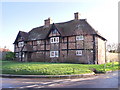 Beamed brick house, Hankham, East Sussex