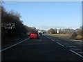 A5 at the access to Montford picnic site