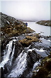 NH2881 : Waterfall out of Loch Prille by Russel Wills