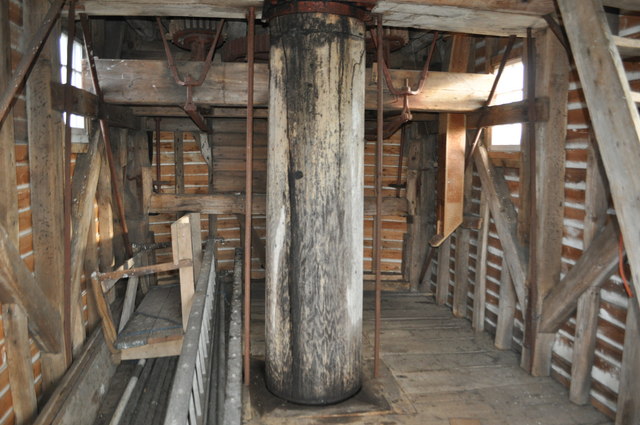 Garboldisham Post Mill - Internal View