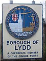 Borough of Lydd Sign