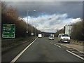 A483 - route confirmatory sign north of Halton roundabout