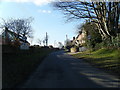 Churton village entrance sign, Pump Lane