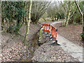 Footpath erosion, Oxted