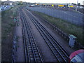 Railway line and sidings, Boston Manor