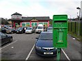 H4773 : Green Post box, Killyclogher by Kenneth  Allen