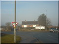 Bedale Road at the Leeming Bar slip road