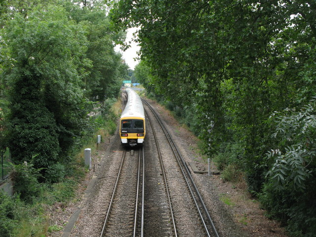 The Hayes line between Ladywell and Catford Bridge