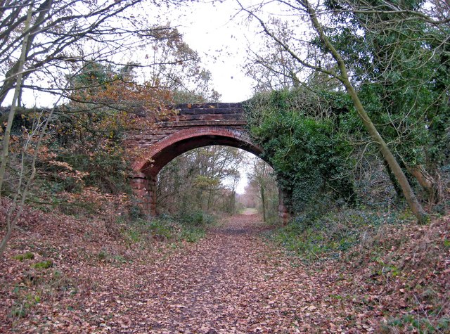 Bridge over Leapgate Country Park © P L Chadwick cc-by-sa/2.0 ...