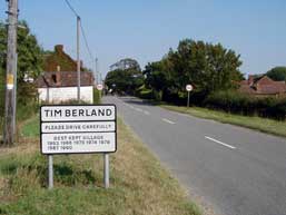 Timberland Sign