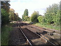 View from level crossing at Vine Road