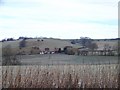 The track of the railway line seen from the A71