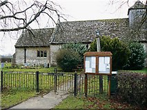 SU0692 : North elevation, All Saints Church, Leigh, Wiltshire by Brian Robert Marshall