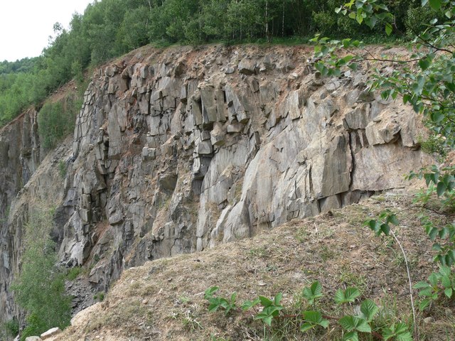 Granite Crags At Whitwick Quarry © Mat Fascione Geograph Britain And