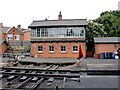 Signalbox on the Great Central Railway at Loughborough