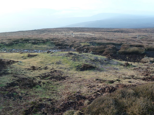 File:A small hillock with a cairn - geograph.org.uk - 2549337.jpg