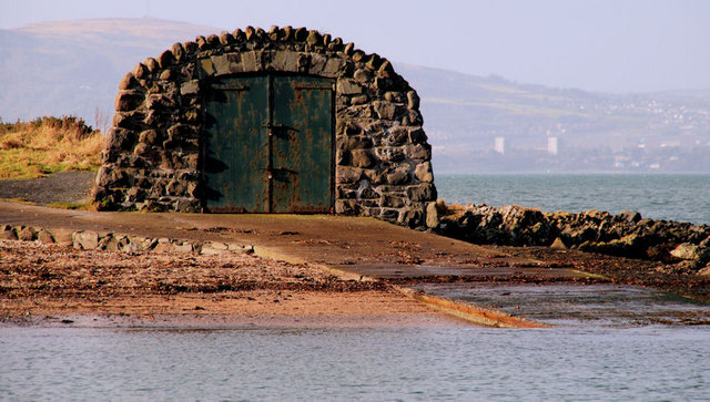 Boathouse near Helen's Bay