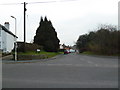 Looking from Haslemere Road into Malthouse Meadows