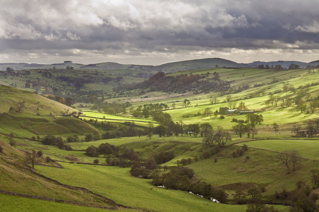 Upper Dove Valley © Roger Lombard cc-by-sa/2.0 :: Geograph Britain and ...