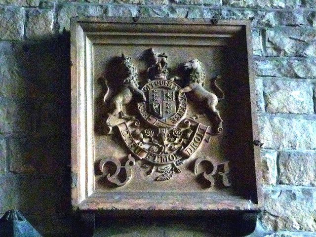 Coat of arms for Queen Victoria, St John the Baptist, Arkholme