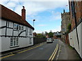 Looking towards the parish church