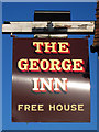 TQ9047 : The George Inn sign by Oast House Archive
