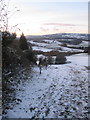 Ynysyfro and Twm Barlwm in the Snow