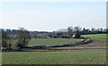 2011 : B3414 west from a railway bridge