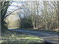 The A378 over Stoneyhead Hill