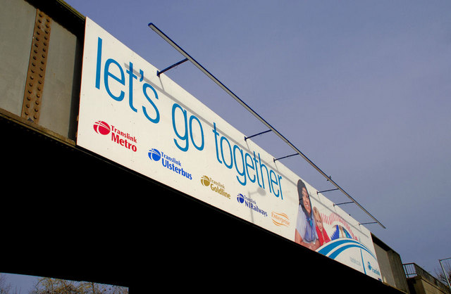Translink advertising, Belfast