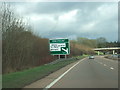 A30 advance direction sign for Daisymount