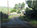 Entrance to Hares Farm