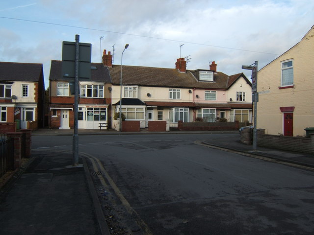 Junction of St John's Walk and Brett Street, Bridlington