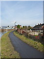 Towpath on the Birmingham Canal at Tipton Junction