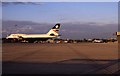 British Airways aircraft service area at Heathrow Airport