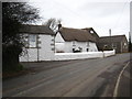 Thatched cottage and small barn at Barripper