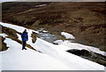 NN5175 : Snow bridge over the Allt a' Chaoil-rÃ¨idhe by Russel Wills