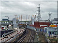 Star Lane station footbridge