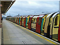 Jubilee Line train at West Ham station