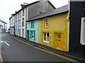 Colourful cottages on Copperhill Street, Aberdyfi