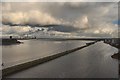 Manchester Ship Canal and river Mersey